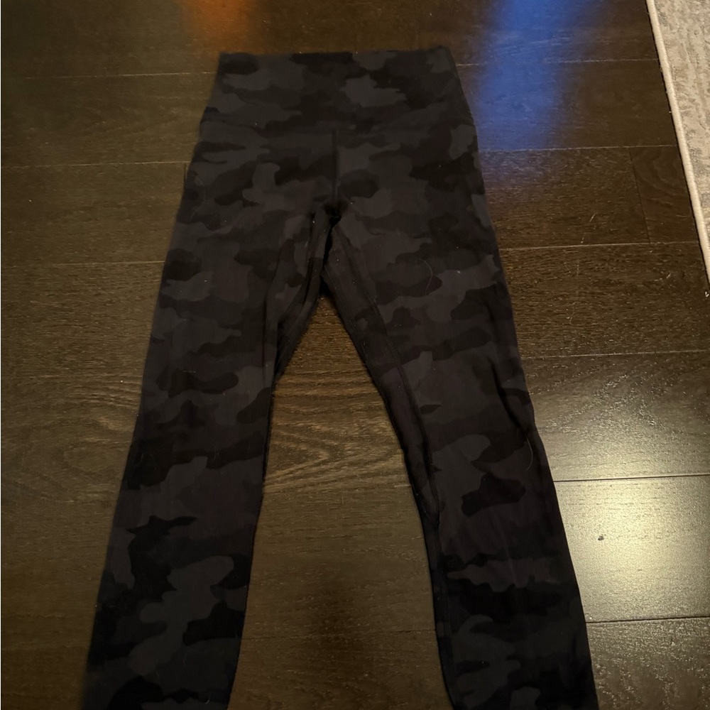 lululemon athletica Dark Camouflage Leggings